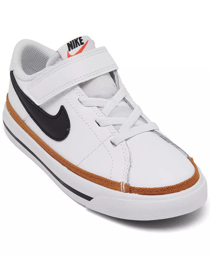 Nike Toddler Kids Court Legacy Stay-Put Closure Casual Sneakers from Finish Line - Macy's | Macy's