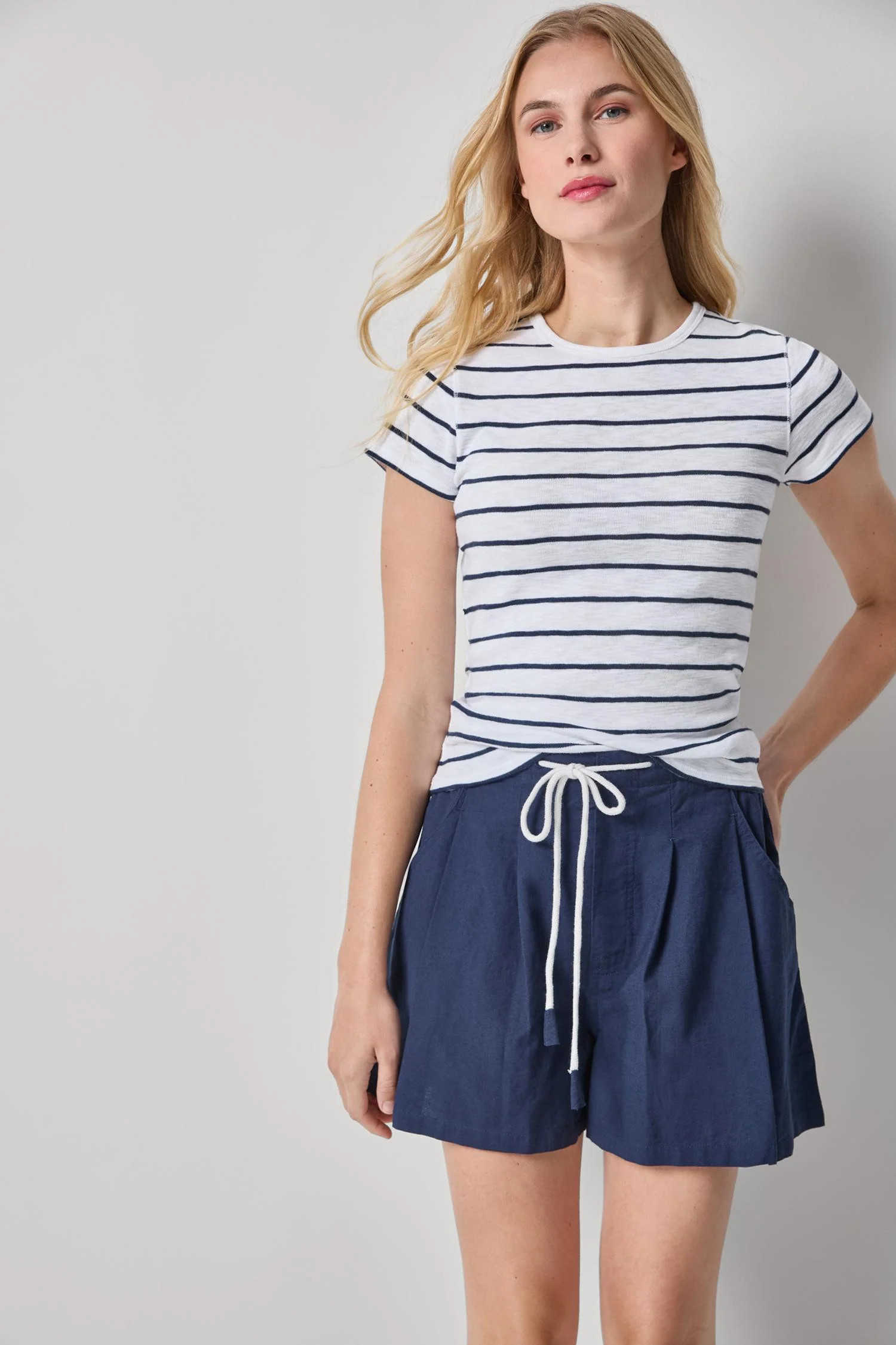 Striped Short Sleeve | Lilla P