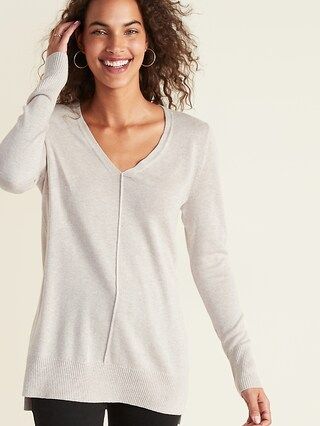 V- Neck Tunic Sweater for Women | Old Navy US