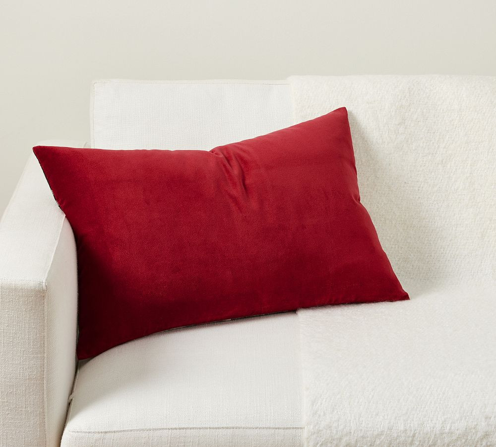 Kirk Patchwork Plaid Lumbar Pillow | Pottery Barn (US)