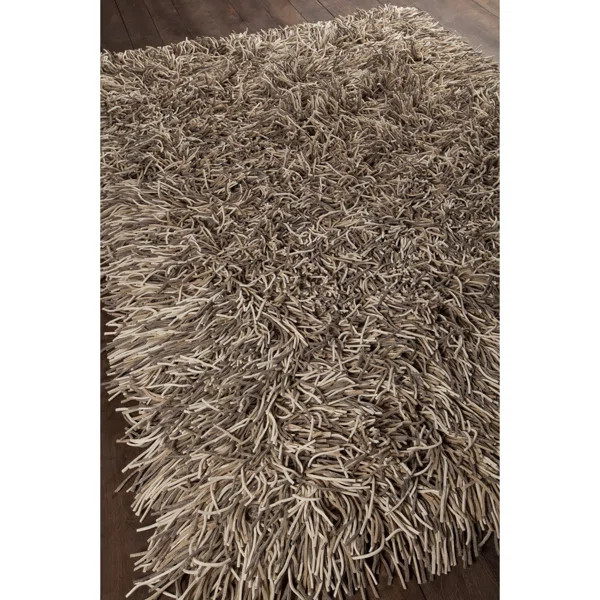Cyrah Handmade Wool Beige Rug | Wayfair North America