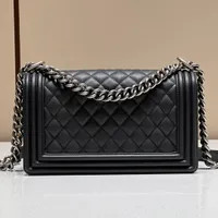 10A Mirror Quality Designers Vintage Messenger Boy Bag Quilted Ladies Shoulder Bag Capacity Cross... | DHGate