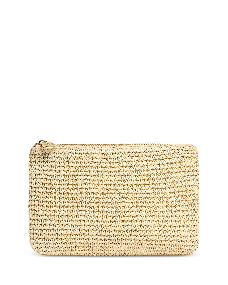 Stoney Clover Lane Small Raffia Flat Pouch | Bloomingdale's (US)