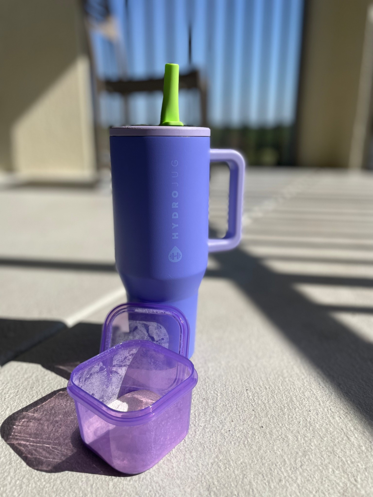 Pre workout & water cup 