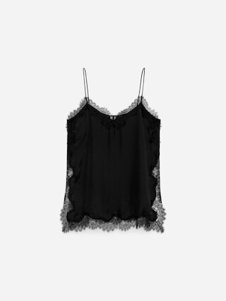Lace-Detail Strap Top | Arket EU
