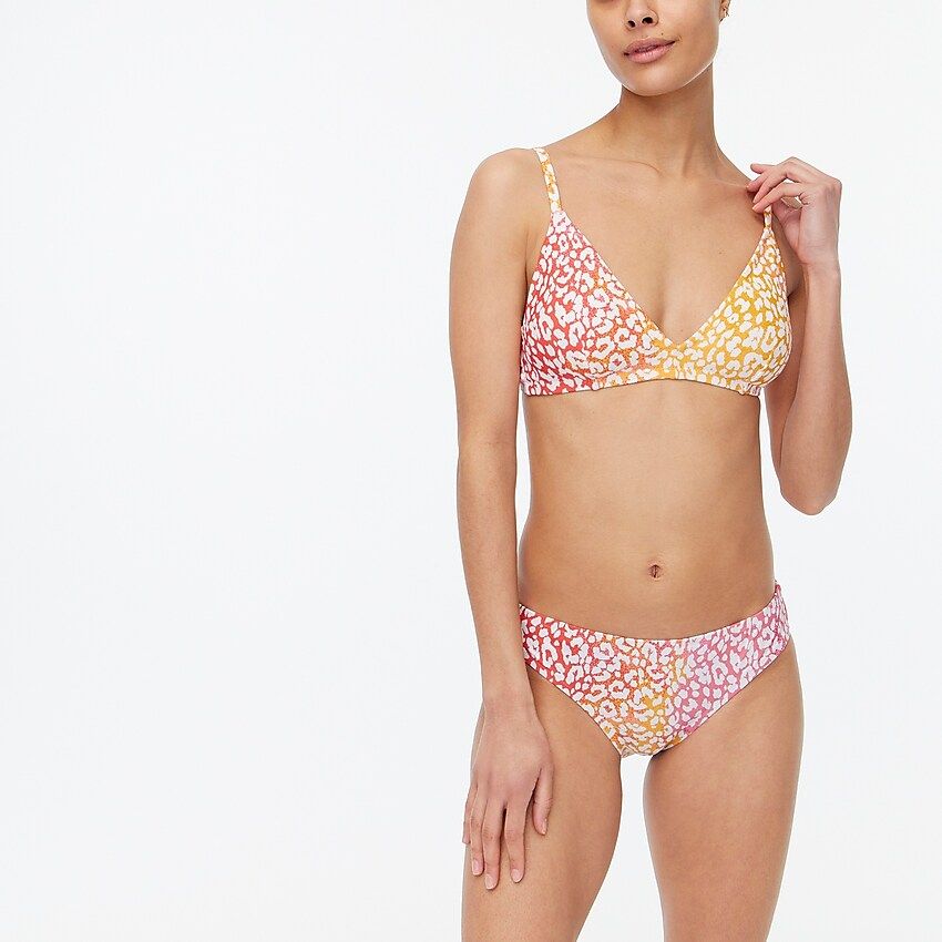 Leopard bikini bottom | J.Crew Factory