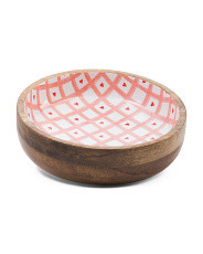 Hearts Wood And Enamel Small Bowl | Kitchen & Dining Room | Marshalls | Marshalls