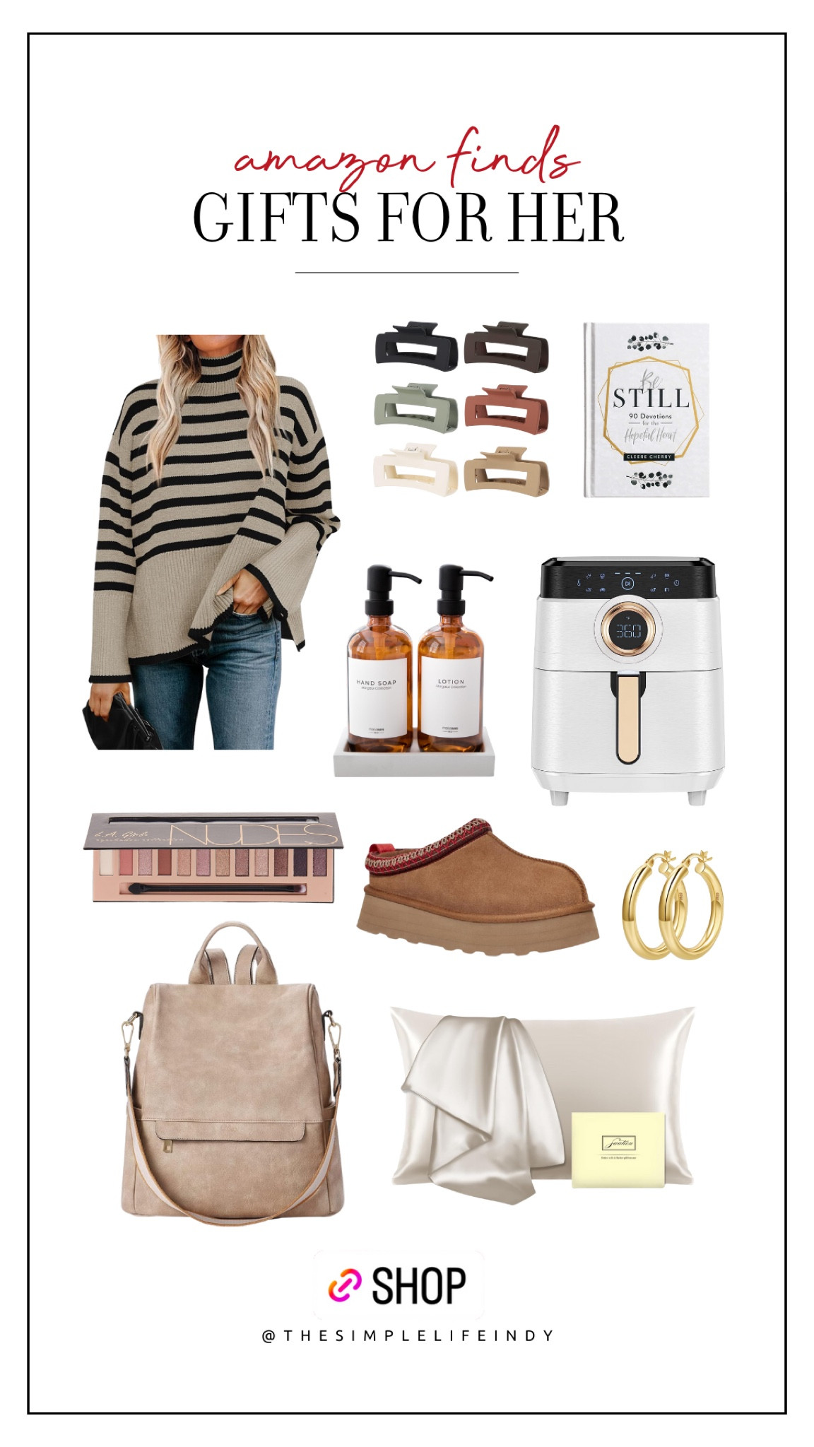 Amazon Finds - Gifts for Her 🎁

#LTKGiftGuide #LTKHoliday #LTKSeasonal