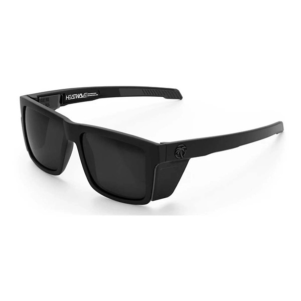 Men's HEAT WAVE Performance Vise Z87 Polarized Sunglasses Black/Black Polarized | Scheels