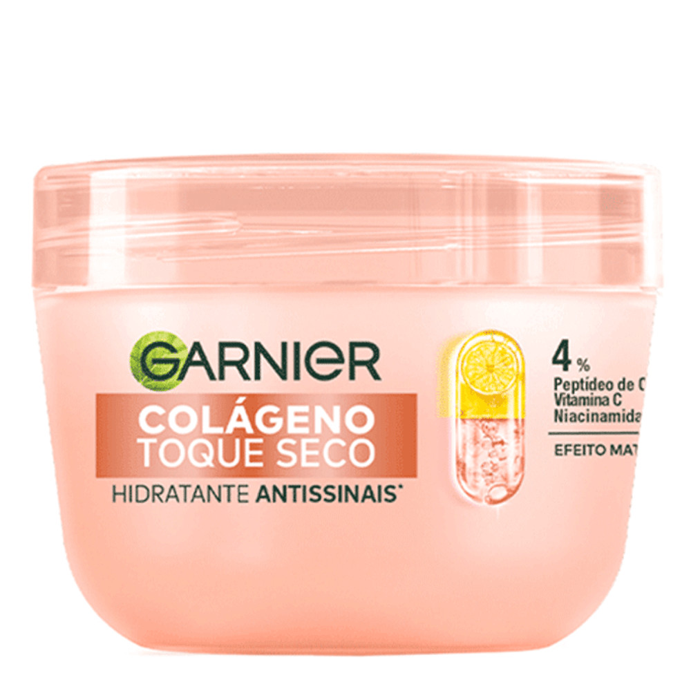 Hidratante em Gel Facial Garnier Colágeno Toque Seco Antissinais 85g | Drogaria Pacheco