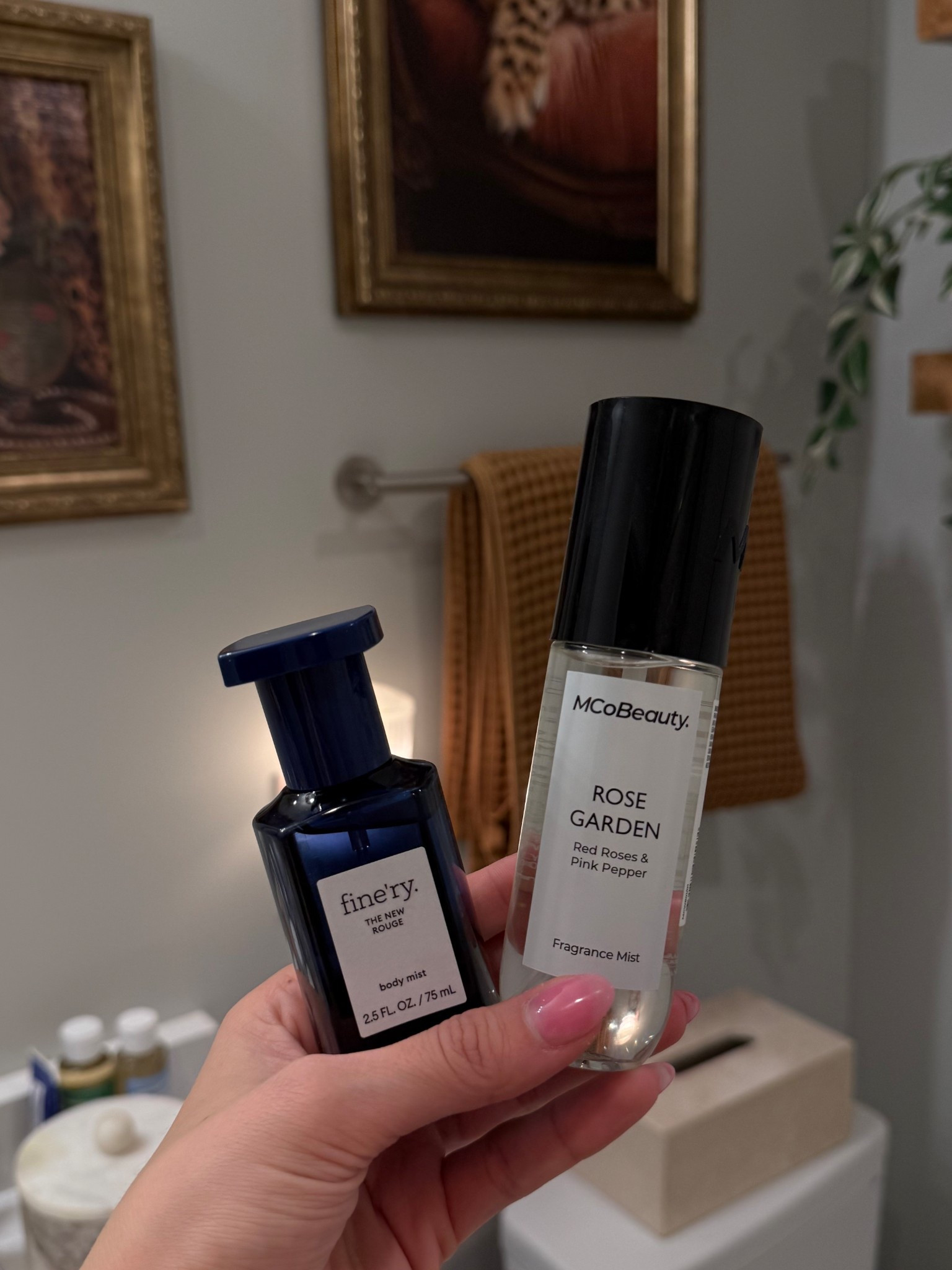 I found these at Target and OMG.. I am obsessed. The @fineryfragrance smells just like the Sol De Janeiro Cheirosa (one of my all time favs) and the @mcobeauty_us smells just like this Jo Malone perfume I’ve had! (Can’t remember which one it was) So good if you’re looking for similars on a budget! 

#LTKTravel #LTKselfcare #LTKgrwm
