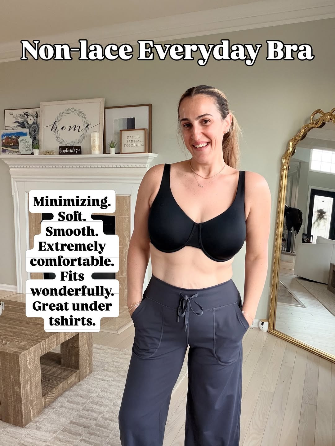 If there’s only 1 thing you ever get from me, I hope it’s a bra that fits! Trust me it changes your life.

Do not listen to the over under method for sizing. Use the website abrathatfits.org to get your size. Then shop.

Don’t go to VS, don’t go to Soma. Go to a specialty bra shop if you want to be measured in person.

Bras should: be secure and comfortable. The band should sit level and be parallel to the floor. The gore should lay flat to your chest. Your tissue should be fully enclosed and have no gaps or overspill. The underwire should not dig or poke.

Hope this helps!

#milennialmom #mombody #musthaves #bestbras #brasthatfit #comfybra 

 #LTKmomlife #LTKOver40 #LTKMidsize