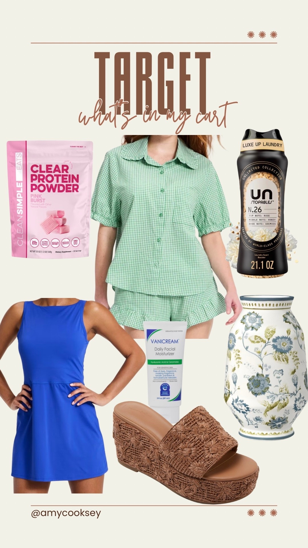 Random things in my @Target cart🎯

A few new finds + a few forever favorites that never leave my cart. The Vanicream daily moisturizer, my go-to clear protein, and those Downy Unstopables scent beads are all repeat buys I truly can’t live without.

#LTKTarget #TargetHome #LTKShoes #HomeFinds 

#LTKSeasonal #LTKHome #LTKselfcare