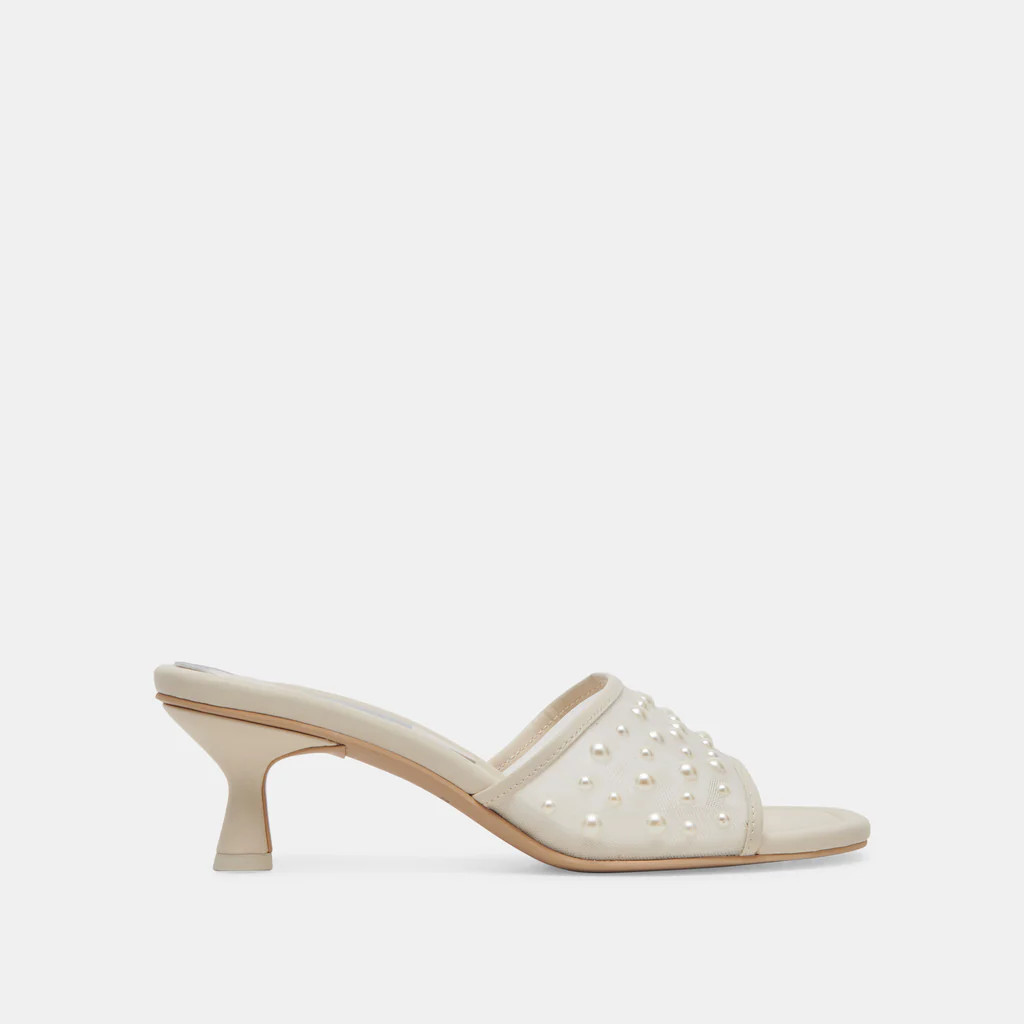 Meeza Pearl Heels | DolceVita.com
