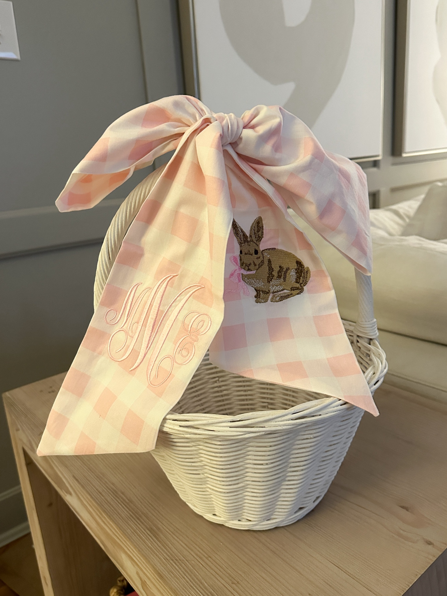 Margot’s first Easter basket! I absolutely love that I can take this sash and put it on whatever basket I need throughout the years. 😭

#LTKfindsunder100 #LTKfindsunder50 #LTKSeasonal
