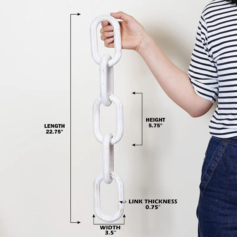 Okmulgee Chain Link Décor | Wayfair North America