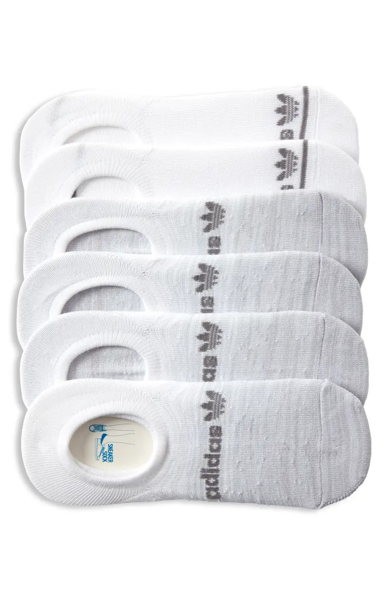6-Pack Logo No-Show Socks | Nordstrom