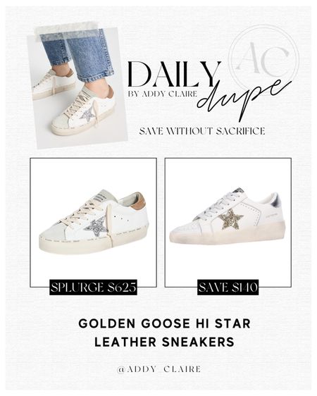 Best golden goose dupes! Affordable sneakers for women for 2023🙌🏻👟
Fashion dupe / women's sneakers / low-top sneakers / save v. splurge / sneaker dupe / golden goose finds / sale finds / spring fashion / workwear finds / casual outfit inspo / casual shoes for women

#LTKSale #LTKFind #LTKshoecrush