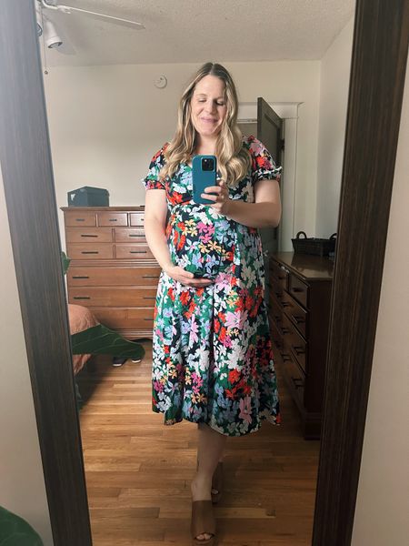 non-maternity spring dress that’s bump friendly 🌸

#LTKfindsunder50 #LTKSeasonal #LTKbump