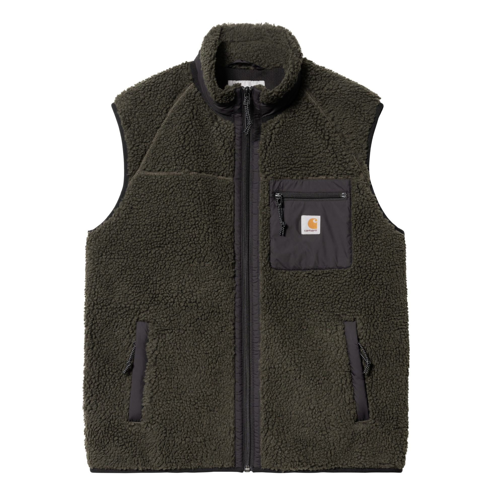 Veste Sans Manches Fleece Prentis Liner | Dark khaki | Smallable