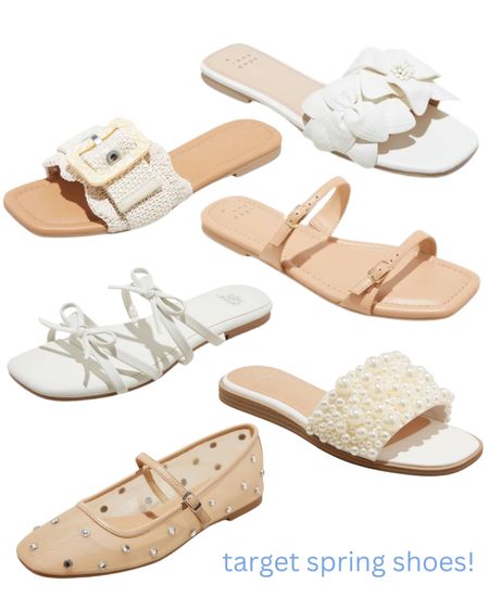 shoe crushes from target! I love a delicate strappy sandal and these are all so good 🤍

#LTKxTarget #LTKfindsunder50 #LTKshoecrush