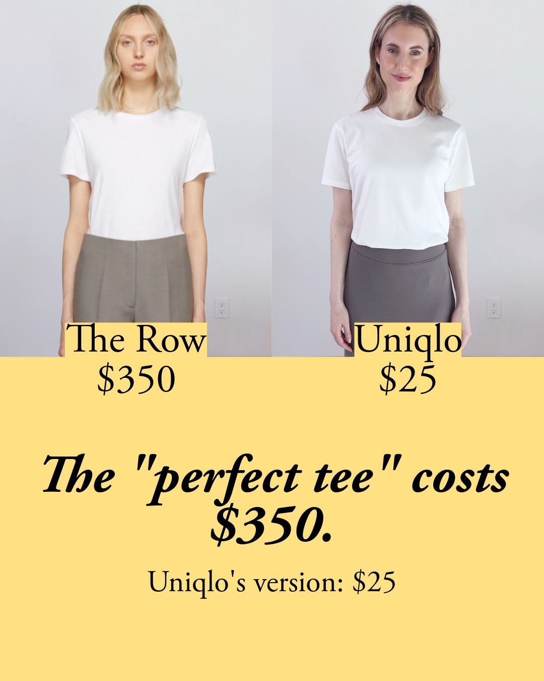 15% off at Organic Basics through 6/25 with code RONI15! The white tees that pass the collar test, the one detail that decides whether a tee reads expensive or cheap. COS for a structured boxy fit, Buck Mason and J.Crew for a soft vintage feel, Organic Basics for stretch, and the $25 Uniqlo Supima with collar engineering like The Row's. Note this year's is a men's cut, so size down, and it runs about 2" longer, so it's best tucked in. Plus the long-sleeve and V-neck versions you've been asking for. Tap through each item for my exact notes. white t-shirt, classic white tee, best white tee, Buck Mason pima crew, J.Crew vintage tee, capsule wardrobe basics, quiet luxury tee, elevated basics, wardrobe staples, quality t-shirt, boxy white tee, fitted white tee, white tee outfit, pima cotton t shirt, organic cotton

#LTKootd
