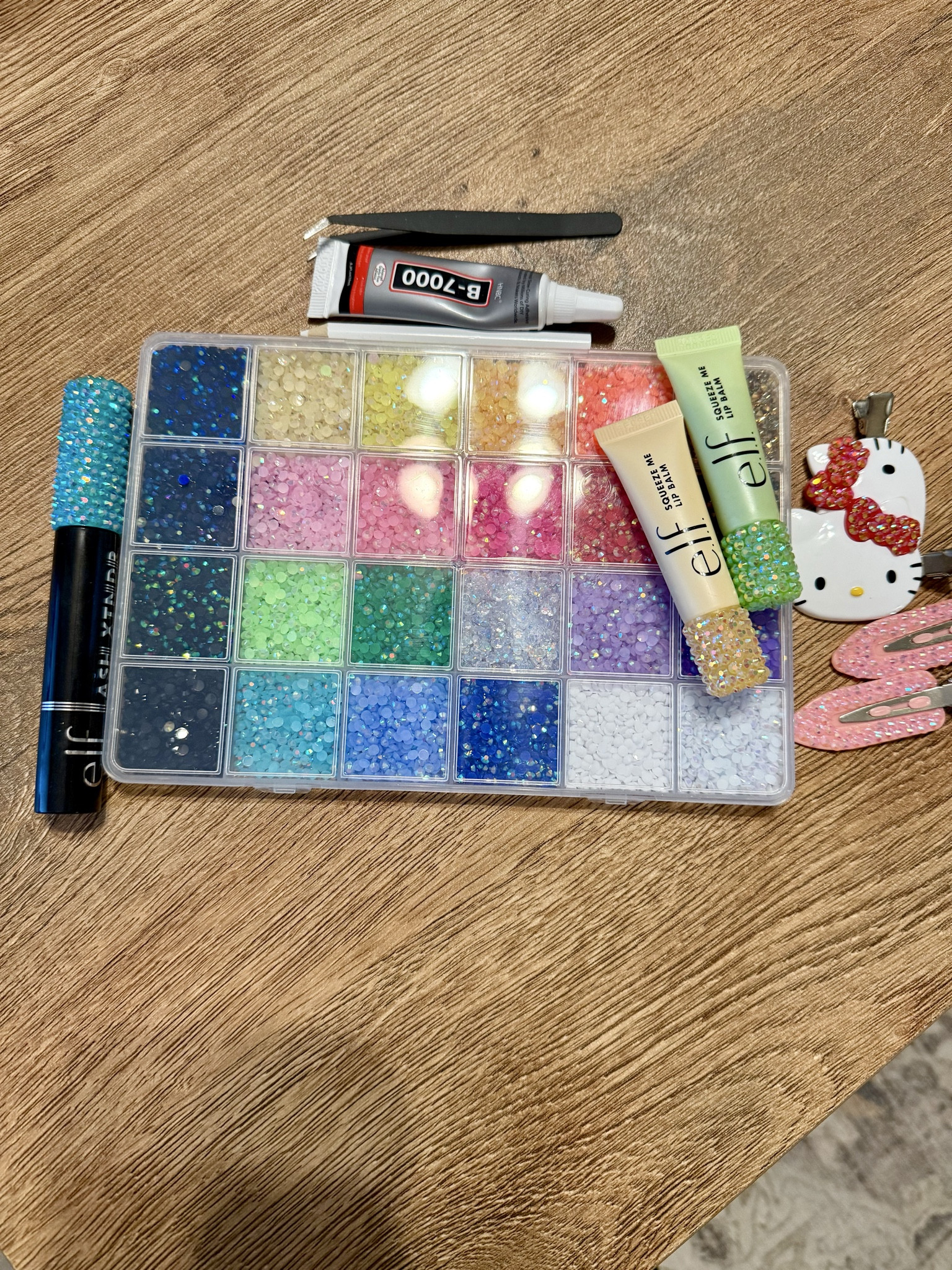 12,600 pieces of resin jelly rhinestones set, a bedazzling crystal for DIY crafts. This kit is easy to use, and my daughter had a lot of fun decorating her belongings. You can use it on clothes, shoes, and there are endless options. 

#LTKKids #LTKSeasonal #LTKHome