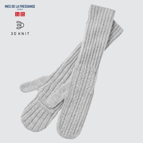 Ines de la Fressange 3D Knit nahtlose Handschuhe | UNIQLO (DE)