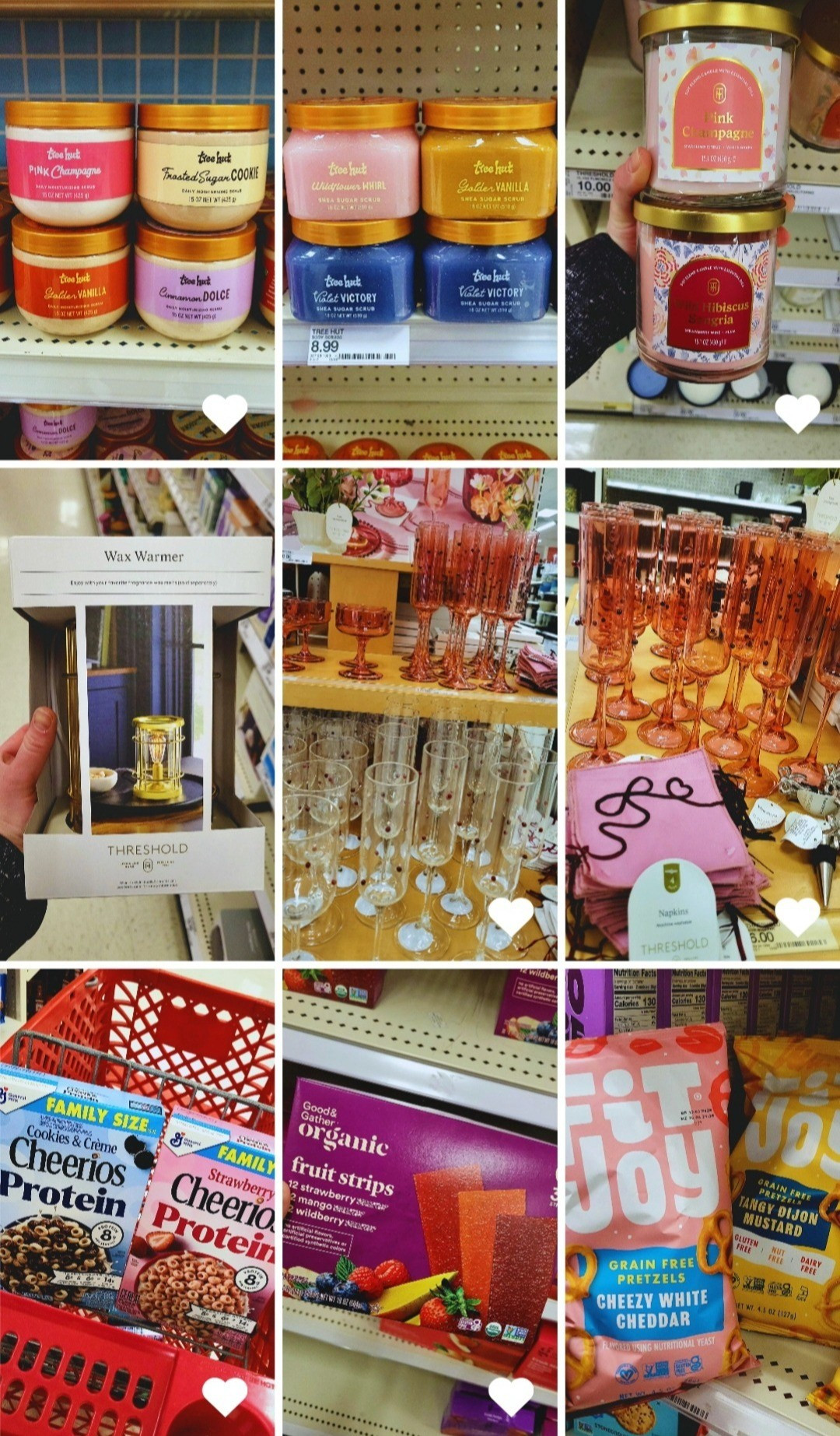 New Target Finds this week! 🎯 Body scrubs, champagne glasses, candles, healthy snacks 

#LTKfoodie #LTKFindsUnder50 #LTKHome