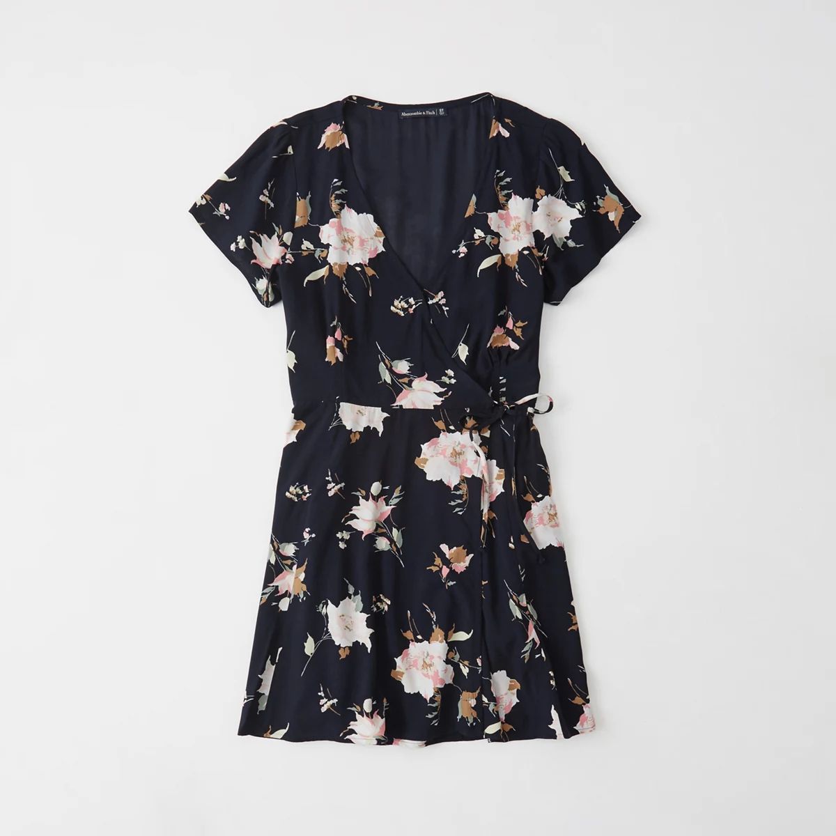 Wrap Mini Dress | Abercrombie & Fitch US & UK