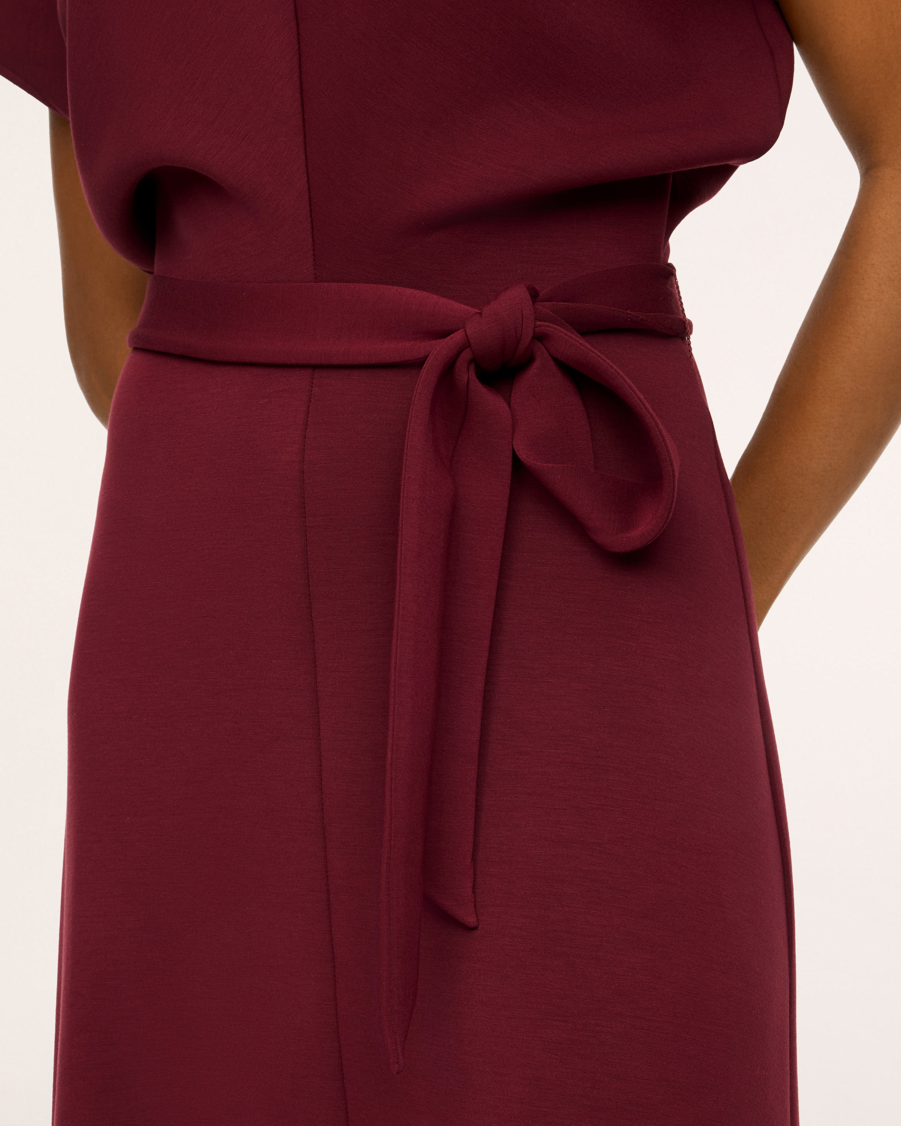 Draped Tie-Waist Maxi Dress | Spanx
