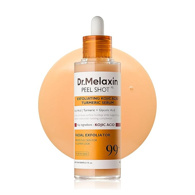 Dr. Melaxin Peel Shot Kojic Acid Turmeric Serum – Exfoliating Dark Spot Corrector with AHA/BHA ... | Amazon (US)