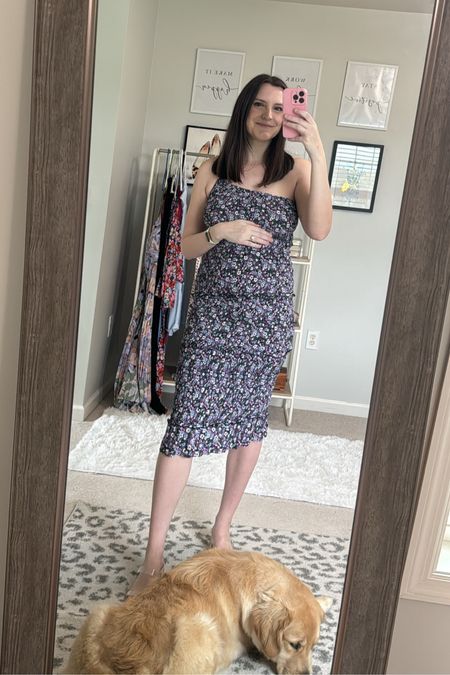 Another great bump or non-bump amazon dress! This smocked dress is so flattering and perfect for an event or styled for everyday wear

#LTKFindsUnder50 #LTKBump #LTKStyleTip