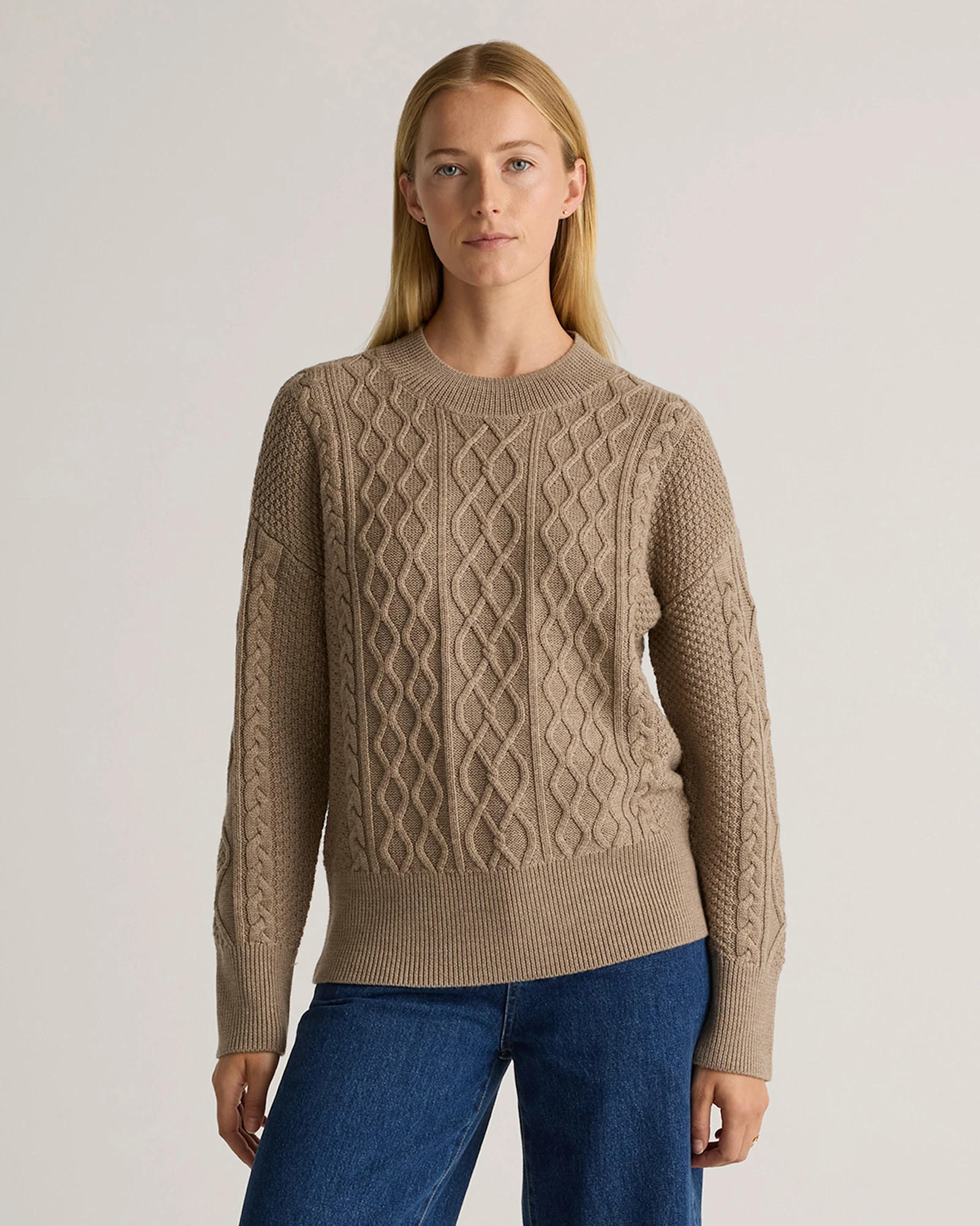 Australian Merino Wool Cable Sweater | Quince