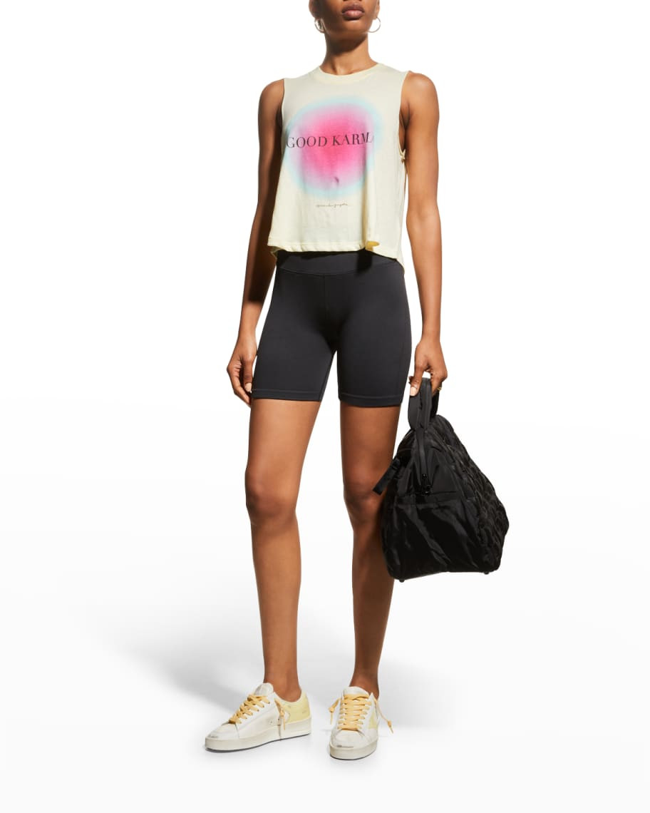 Spiritual Gangster Good Karma Crop Tank | Neiman Marcus