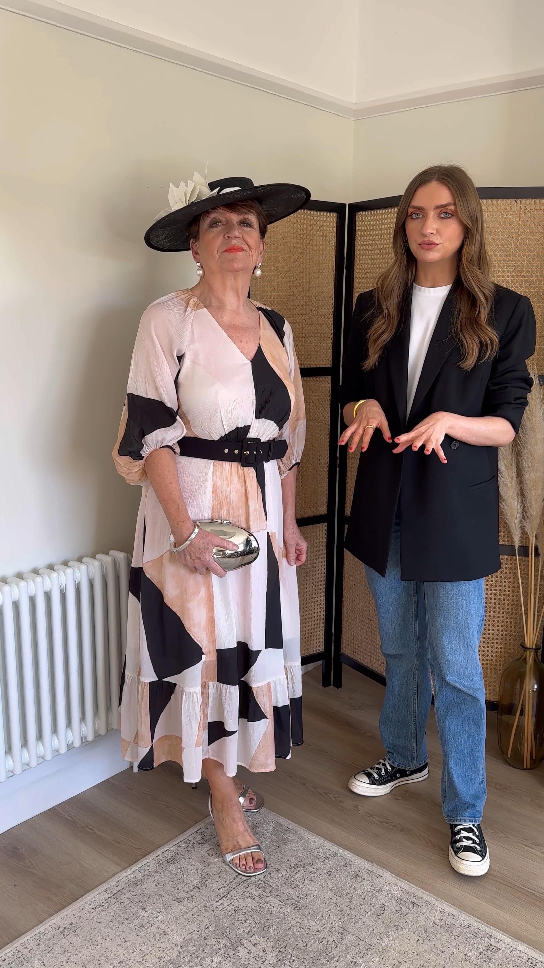 Styling with Mum, an outfit series

My Mum wears a UK 14 petite in the Phase Eight printed belted dress
She’s 5ft 4 in height 
Petite and Regular lengths linked

Mango silver heels

Silver box clutch bag

& Other Stories silver and pearl earrings 

Phase Eight boater fascinator hat


Over 6o style, Wedding Guest outfit, Mother of the Bride, 
Wedding, Occassionwear, Summer wedding, Over 50 style

#LTKwedding #LTKover50style #LTKstyletip