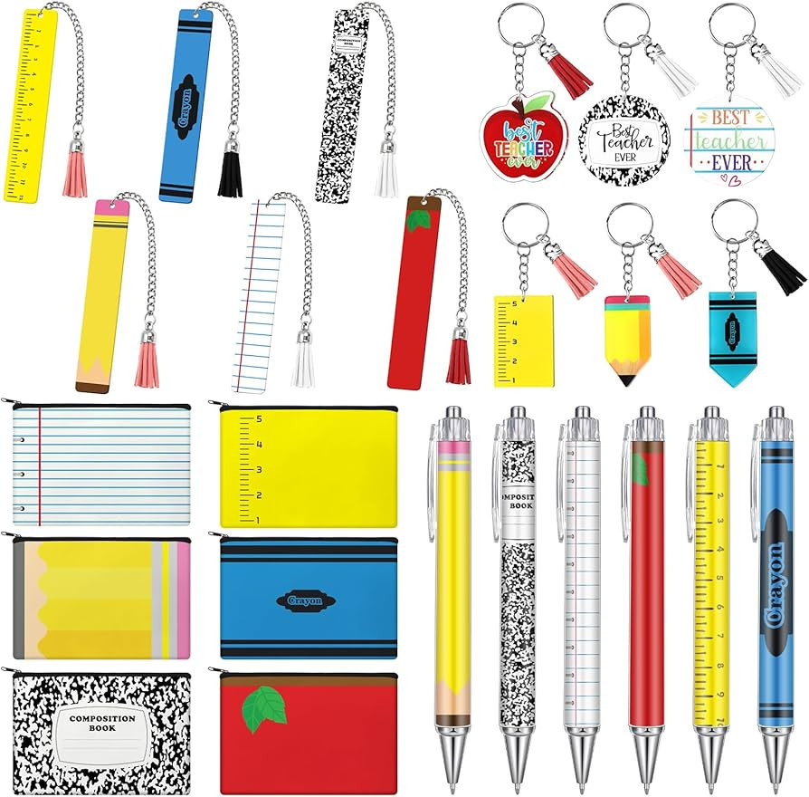 Tinlade 24 Pcs Teacher Appreciation Gifts Bulk Teacher Graduation Gifts Thank You Gift Ballpoint ... | Amazon (US)