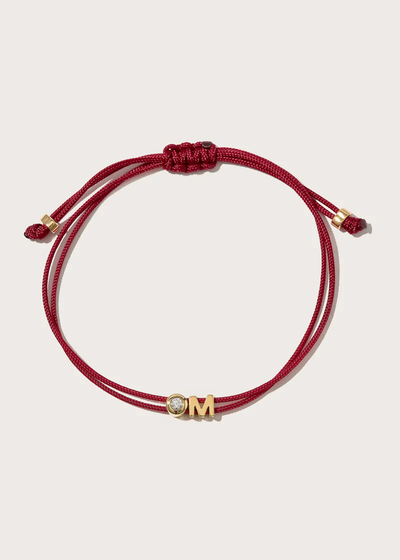 Totem Name Red Cord Bracelet (Made To Order) | Otiumberg