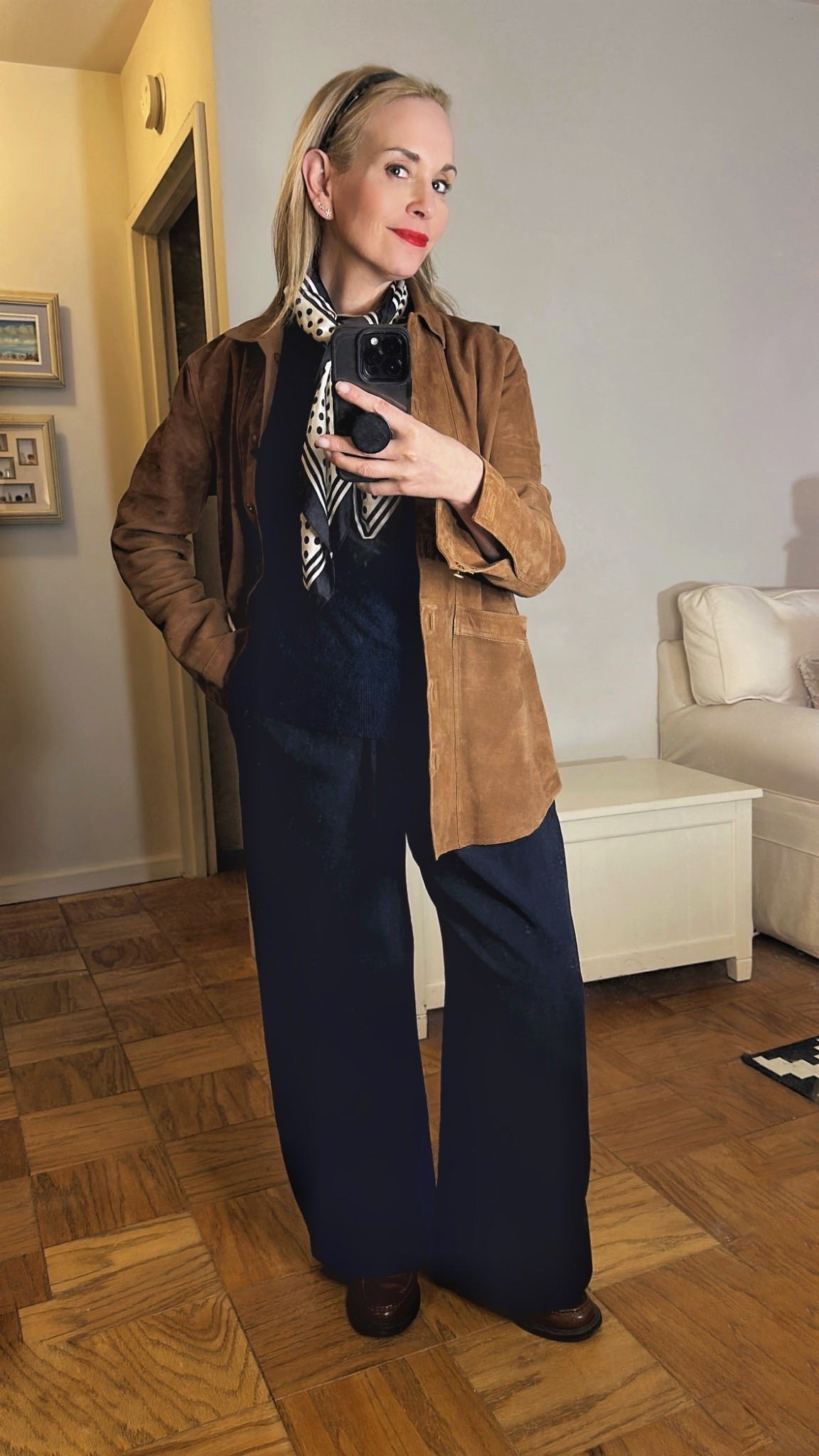 These pants are best sellers for several reasons: no wrinkles, comfortable (elastic waist), no hemming (for me), a decent price, and easy to dress up or down. 

#LTKWorkwear #LTKootd