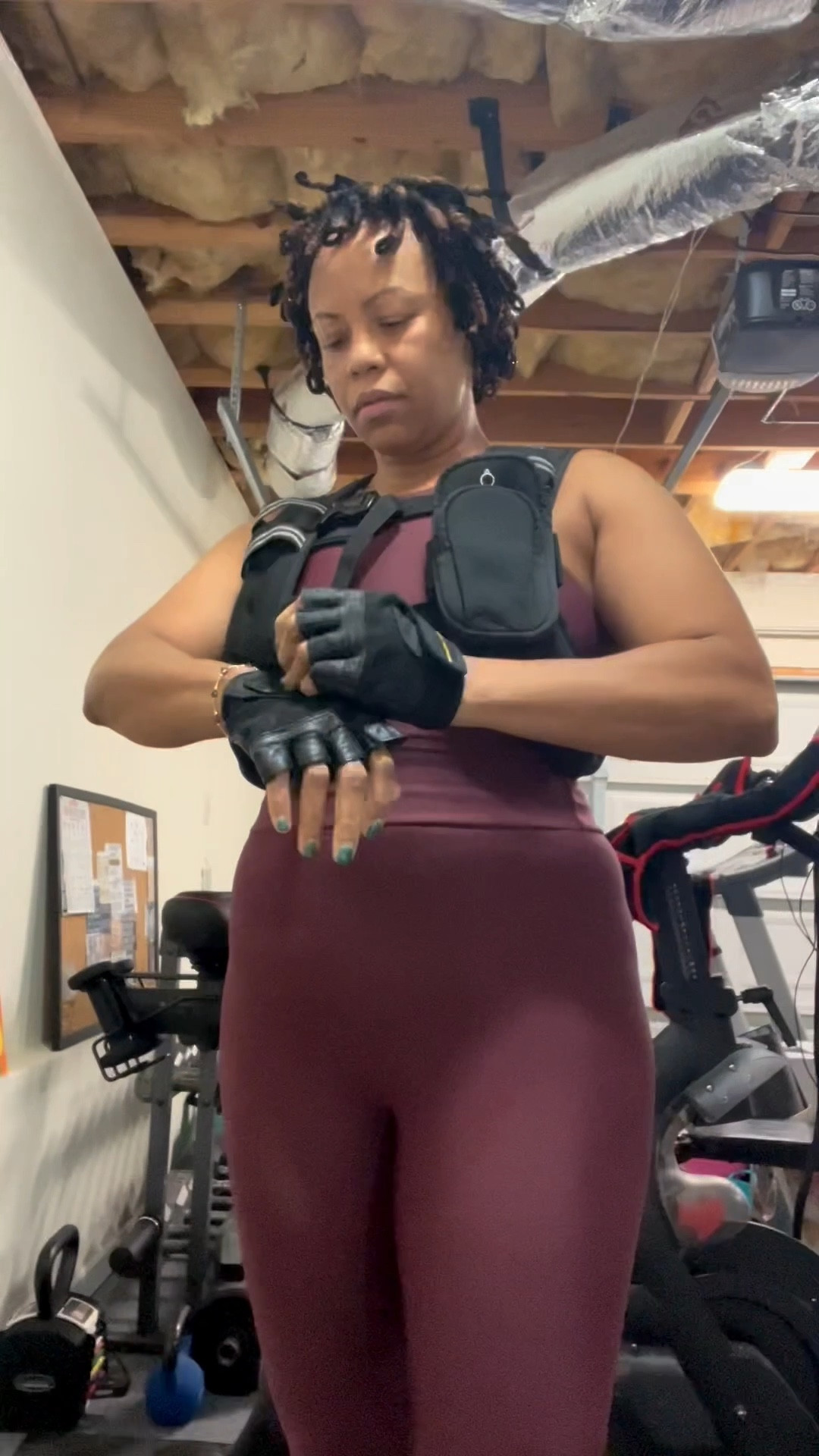 Yeah I fell. Yeah my wrists hurt. But I'm still here. Still showing up for myself... having the necessary equipment makes things easier, right? 

#LTKOver40 #LTKfitnessgoals #LTKdayinmylife