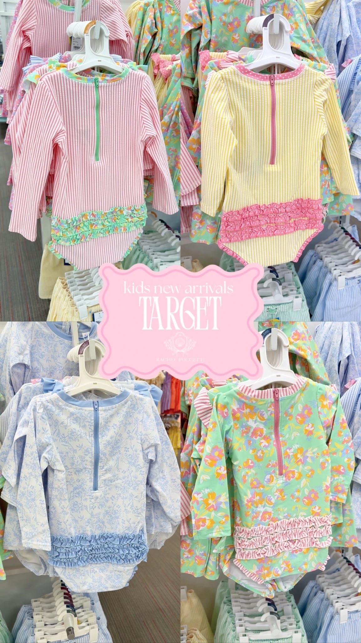 Target RuffleButts swimsuits, target kids swim, toddler swimsuits, girls swimsuits, boys swimsuits, target finds, target favorites, target must haves, target summer, matching family swim 

RuffleButts and RuggedButts are now at Target!☀️ these prints and colors are SO cute!😍🌸🐚

#LTKSwim #LTKKids #LTKBaby