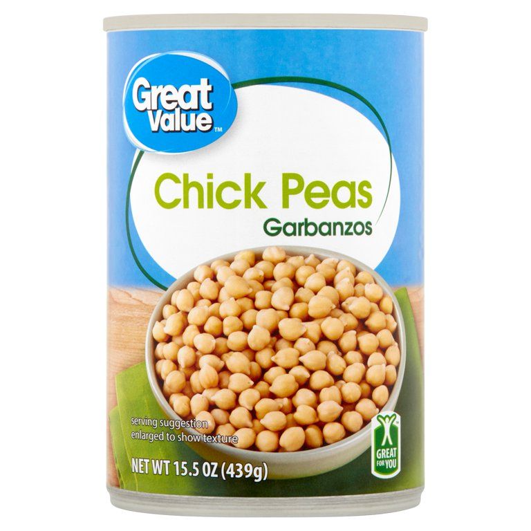 Great Value Garbanzos Chick Peas, 15.5 oz | Walmart (US)