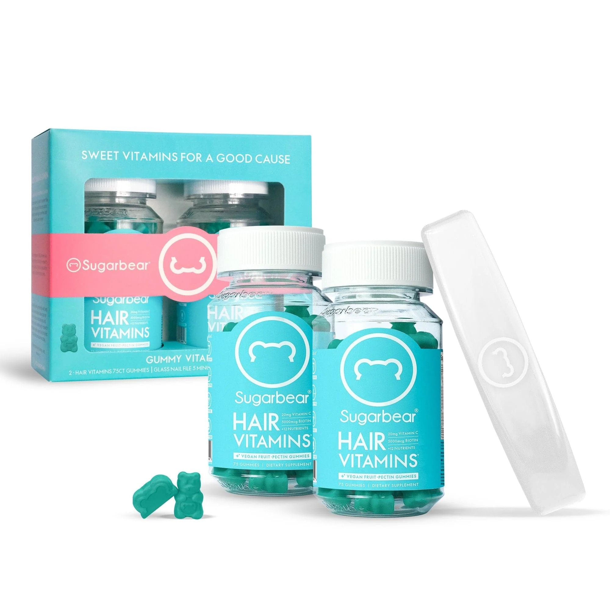 Sweet Vitamins for a Good Cause Kit - Sugarbear Hair Vitamins 2 Month | SugarBearHair