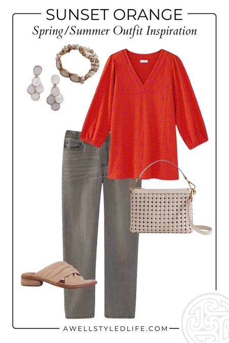 Spring/Summer Outfit Inspiration	

Clothing, jewelry and shoes from J.Jill, woven handbag from Bloomingdale's

#fashion #fashionover50 #fashionover60 #springfashion #springoutfit #summerfashion #summeroutfit #jjill #jjillfashion #bloomingdale’s #bloomies #greydenim #eyelet

#LTKSeasonal #LTKStyleTip #LTKOver40