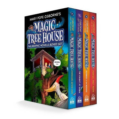 Magic Tree House Graphic Novel Starter Set - (Magic Tree House Graphic Novels) by  Mary Pope Osborne (Mixed Media Product) | Target