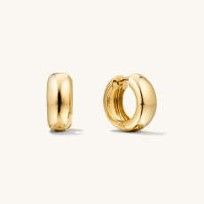 Chunky Medium Hoops - £98 | Mejuri (Global)