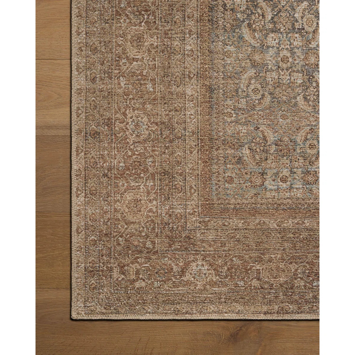 Amber Lewis x Loloi Cambria Ocean / Bark Area Rug | Wayfair North America