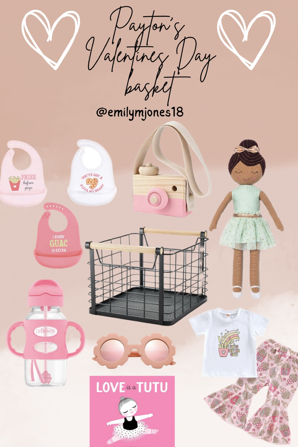 Valentine gift basket for baby girls

#LTKSeasonal #LTKGiftGuide #LTKbaby