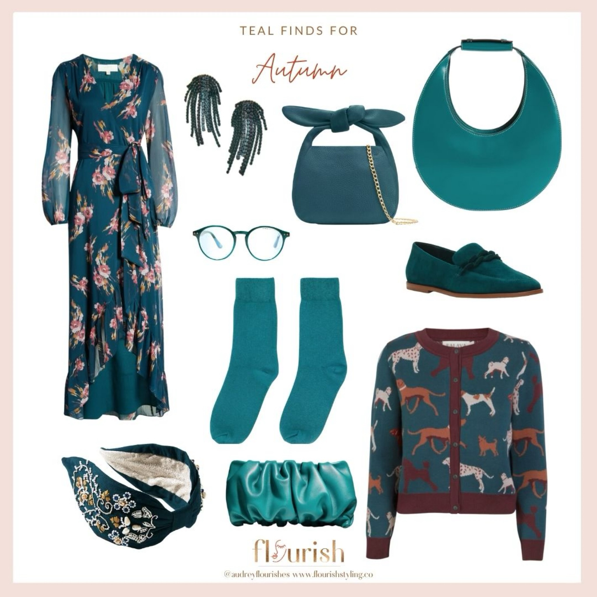 True teal is a universal color, making it a great go-to color if you aren’t sure what works best for you. However, there are so many different shades of teal that truly exemplify the unique qualities of each of the four seasons! You can check out our latest blog post to dive in deeper into the realm of teals. Here are some finds that represent our favorite teals for Autumns, in shades that are deep, warm, and oceanic. 
#shesanautumn #autumnpalette #teal 

#LTKtravel #LTKSeasonal #LTKstyletip