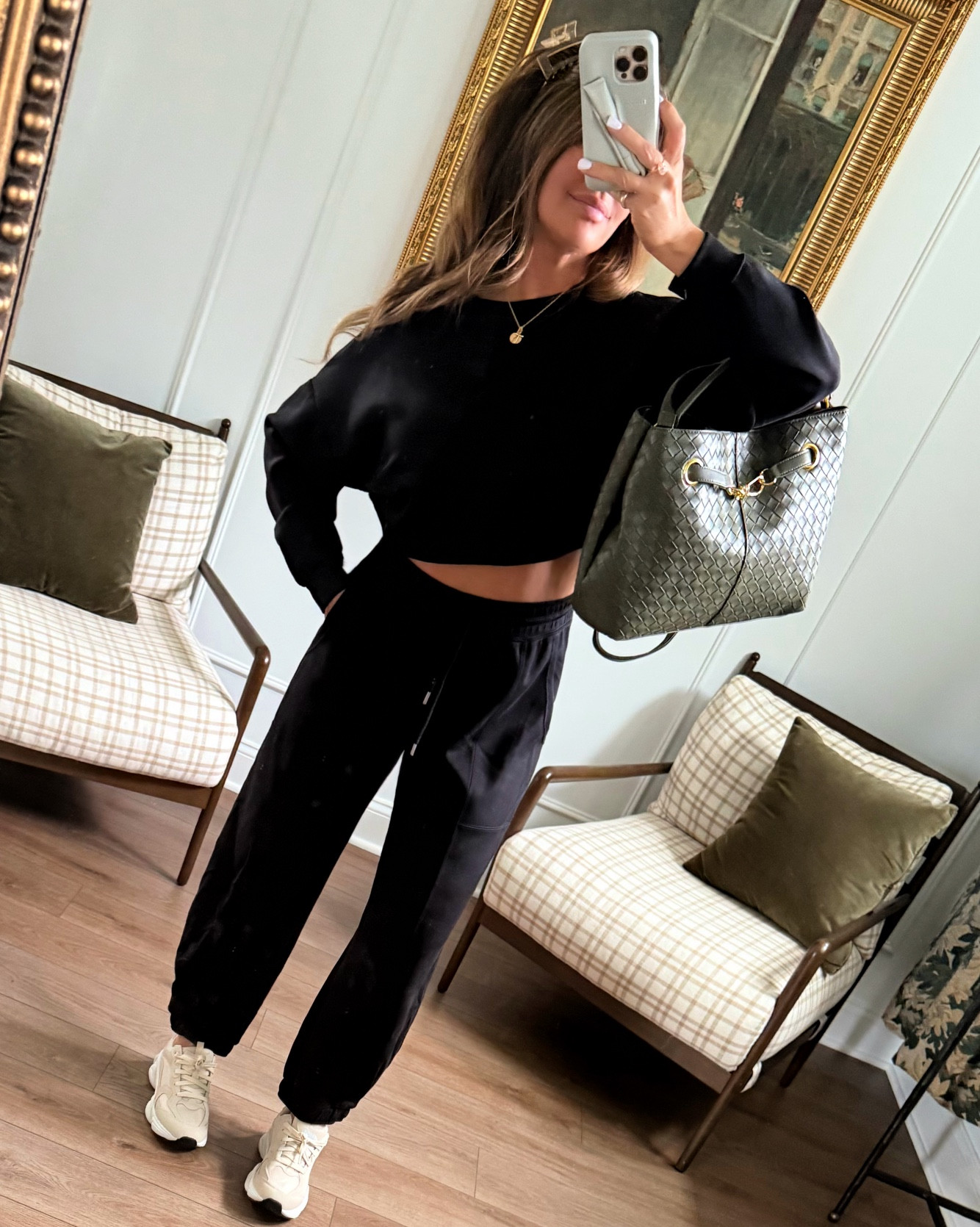 So many good Walmart Finds!! 
Wearing small in the pants, too and button down dress. 
Sneakers & boots are true to size. 
If in between, size down. 

#LTKU #LTKFindsUnder50 #LTKStyleTip